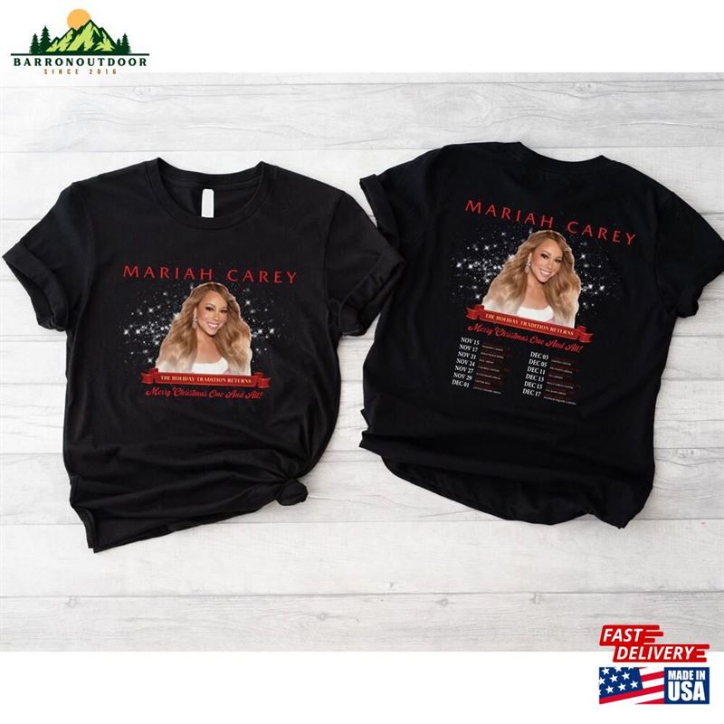 Mariah Carey Merry Christmas Shirt Classic Unisex Mariah Carey Merry Christmas Shirt Classic Unisex