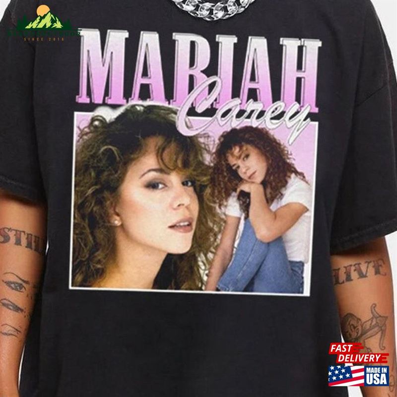 Mariah Carey T-Shirt Black Limited Edition Classic Hoodie Mariah Carey T-Shirt Black Limited Edition Classic Hoodie