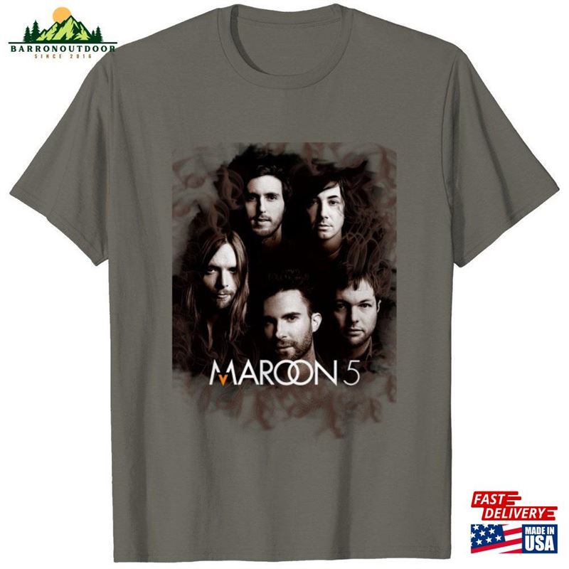 Maroon 5 Shirt Pop Rock Band T-Shirt Unisex Maroon 5 Shirt Pop Rock Band T-Shirt Unisex