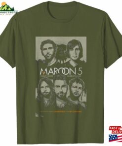 Maroon 5 Shirt Retro T-Shirt Gift Classic Unisex