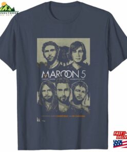 Maroon 5 Shirt Retro T-Shirt Gift Classic Unisex