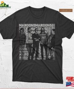 Maroon 5 Shirt Retro World Tour 2023 Unisex Classic