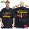 Maroon 5 World Tour 2023 Shirt The Residency Graphic Merch Unisex Hoodie