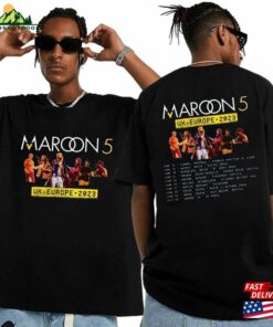 Maroon 5 World Tour 2023 Shirt The Residency Graphic Merch Unisex Hoodie