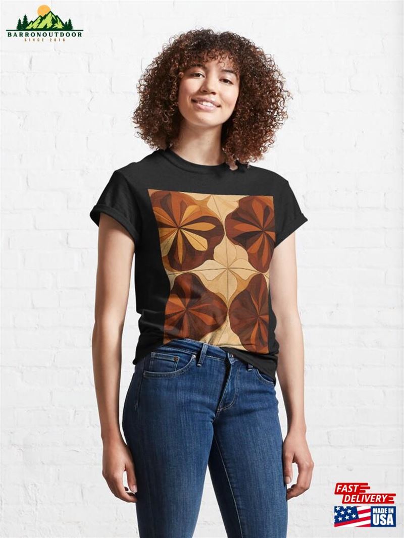 Marquetry Pattern Classic T-Shirt Sweatshirt Marquetry Pattern Classic T-Shirt Sweatshirt