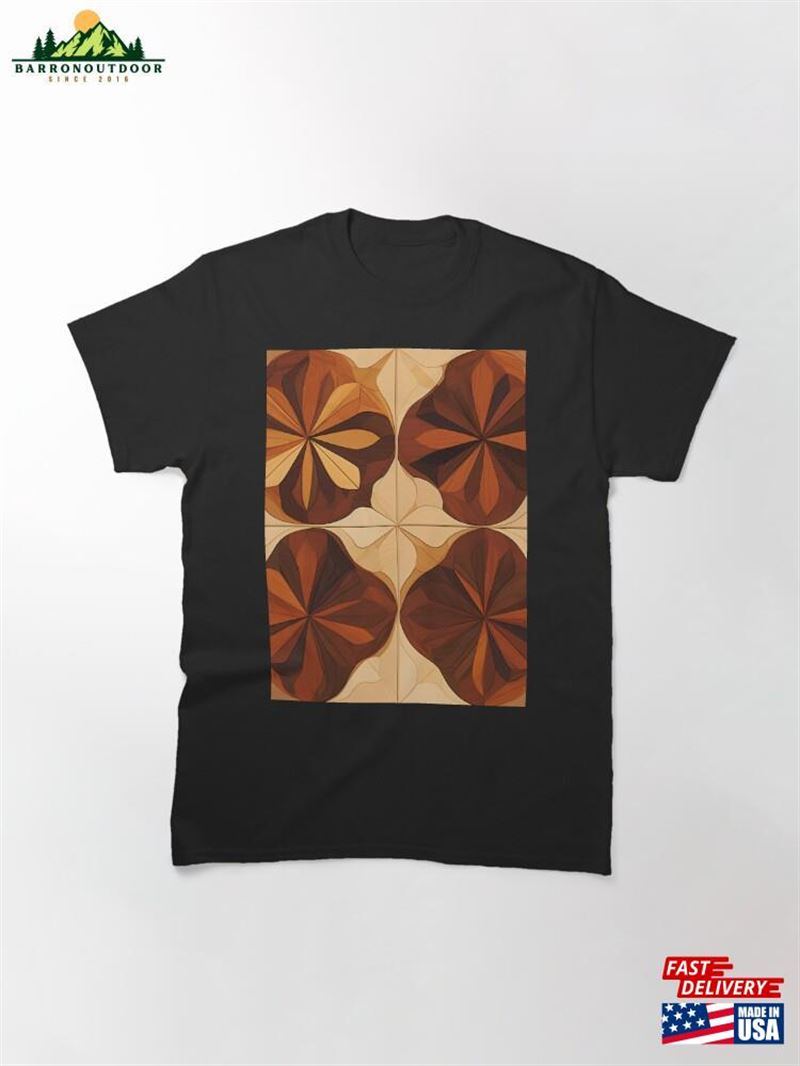 Marquetry Pattern Classic T-Shirt Sweatshirt Marquetry Pattern Classic T-Shirt Sweatshirt