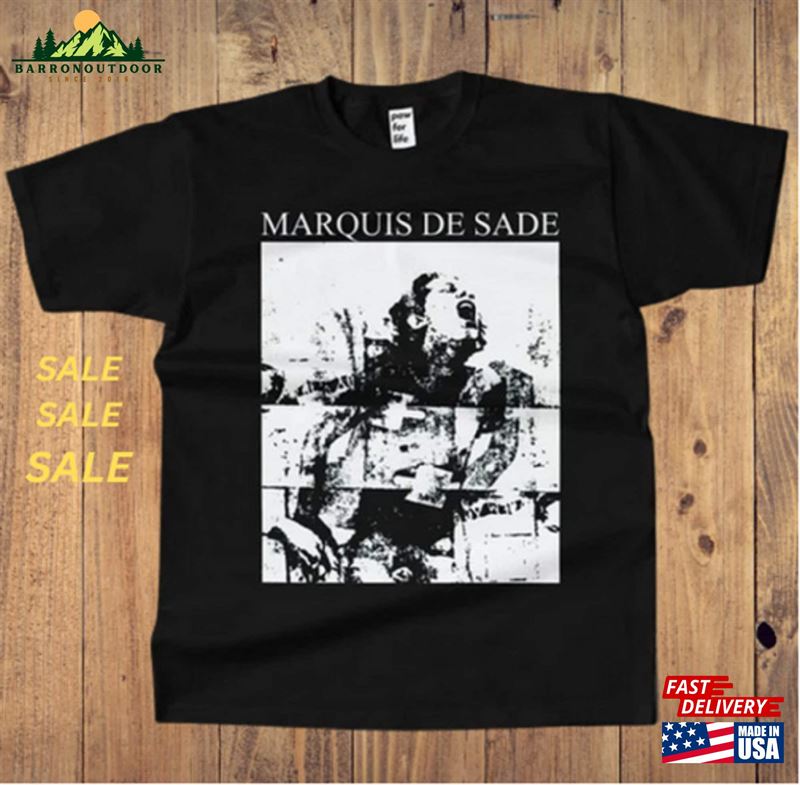 Marquis De Sade Tshirt Sweatshirt T-Shirt Marquis De Sade Tshirt Sweatshirt T-Shirt