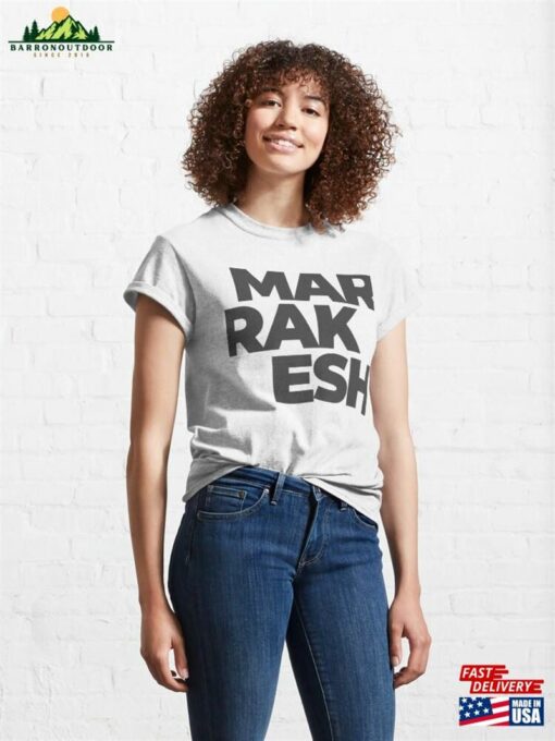 Marrakesh Design Cut Classic T-Shirt Sweatshirt Unisex