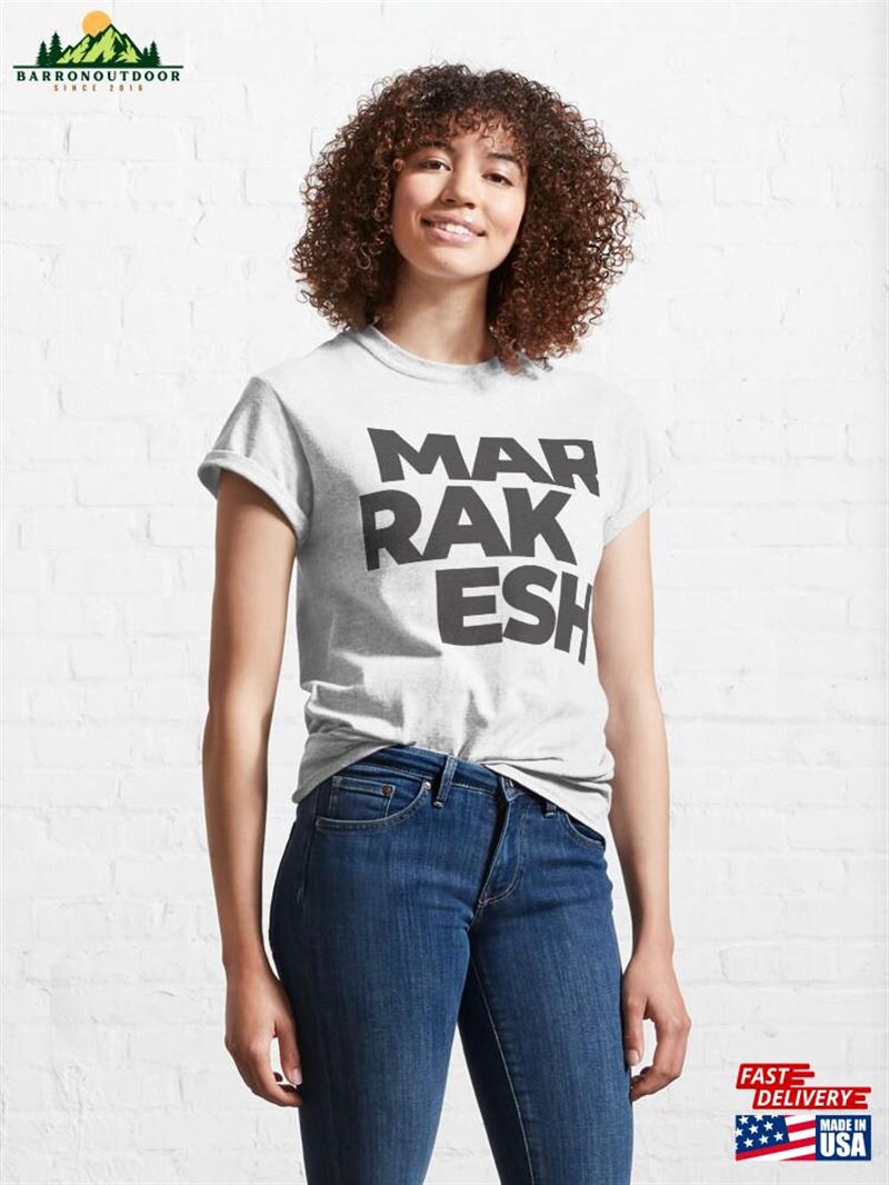 Marrakesh Design Cut Classic T-Shirt Sweatshirt Unisex Marrakesh Design Cut Classic T-Shirt Sweatshirt Unisex
