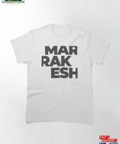 Marrakesh Design Cut Classic T-Shirt Sweatshirt Unisex