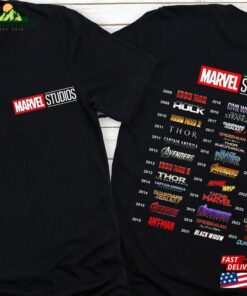 Marvel Studios Shirt Characters Sweatshirt Hoodie Movie Classic Unisex