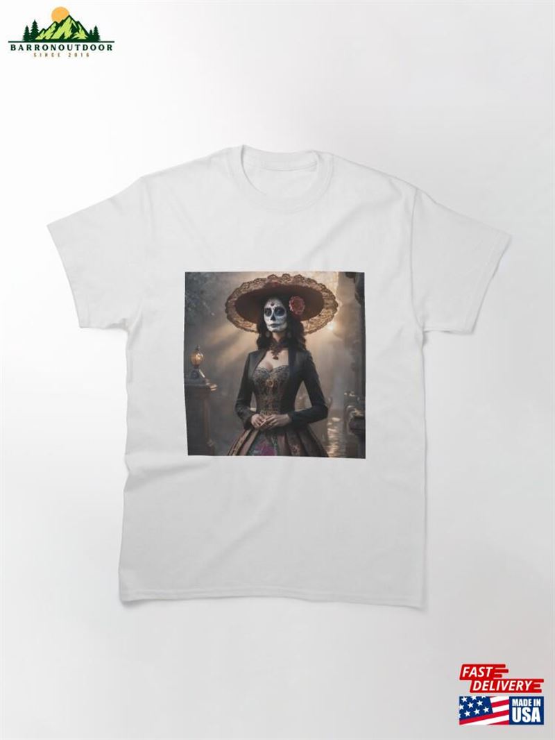 Masked Girl With A Hat Classic T-Shirt Hoodie Sweatshirt Masked Girl With A Hat Classic T-Shirt Hoodie Sweatshirt