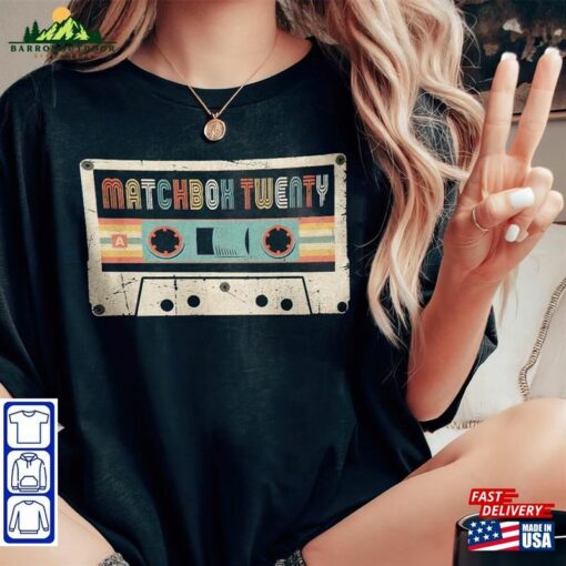 Matchbox Rainbow Graphic Proud Name Birthday 70S 80S 90S T-Shirt Twenty Tour 2023 Tshirt Hoodie Unisex Classic