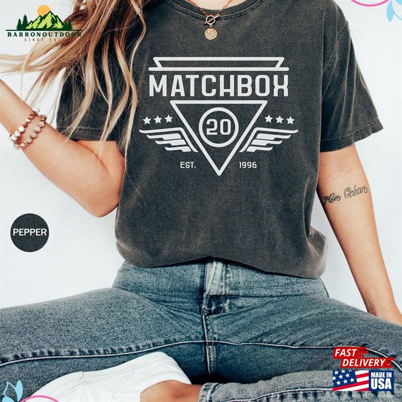 Matchbox Twenty 1996 Comfort Colors Shirt 20 T-Shirt 2023 Tour Hoodie Classic Matchbox Twenty 1996 Comfort Colors Shirt 20 T-Shirt 2023 Tour Hoodie Classic