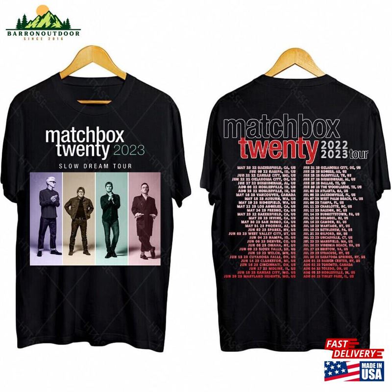 Matchbox Twenty 2022 2023 Tour Shirt Concert Rob Thomas Vintage Tee Retro Hoodie Sweatshirt Matchbox Twenty 2022 2023 Tour Shirt Concert Rob Thomas Vintage Tee Retro Hoodie Sweatshirt