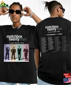 Matchbox Twenty Band Fan Shirt Slow Dream Tour 2023 Unisex T-Shirt