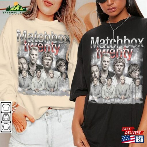 Matchbox Twenty Band Music Shirt Vintage Retro 90S Style T-Shirt Classic