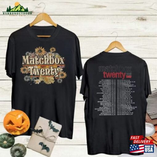 Matchbox Twenty Band Shirt Slow Dream Tour 2023 Concert Hoodie Sweatshirt