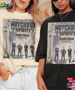Matchbox Twenty Comic Shirt Sweatshirt 90S Vintage Book Art 20 Tour 2023 Album Graphic Tee Unisex Fan Gift Hoodie V3 T-Shirt Classic