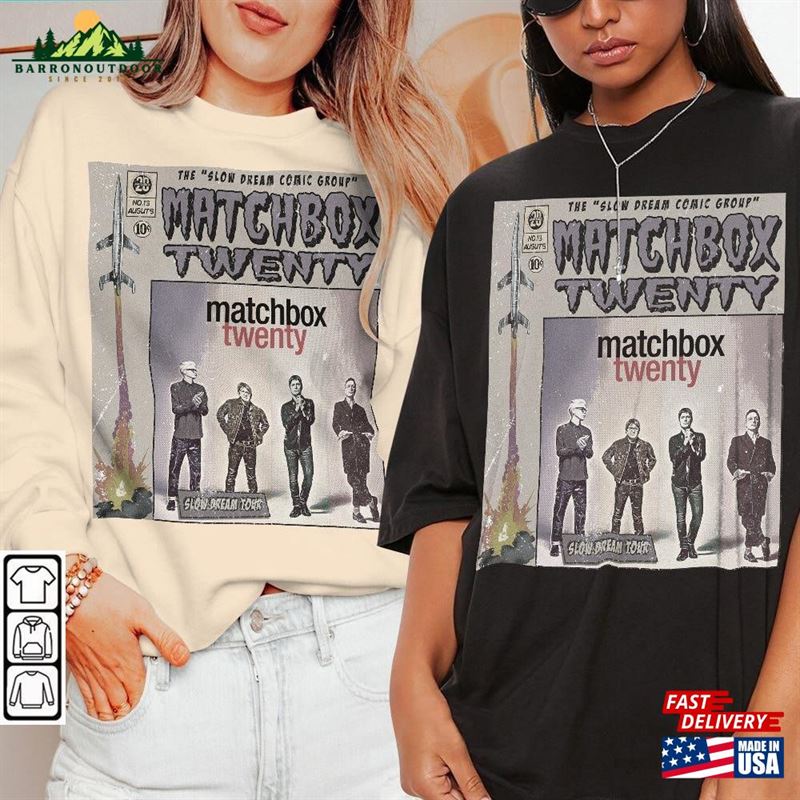 Matchbox Twenty Comic Shirt Sweatshirt 90S Vintage Book Art 20 Tour 2023 Album Graphic Tee Unisex Fan Gift Hoodie V3 T-Shirt Classic Matchbox Twenty Comic Shirt Sweatshirt 90S Vintage Book Art 20 Tour 2023 Album Graphic Tee Unisex Fan Gift Hoodie V3 T-Shirt Classic