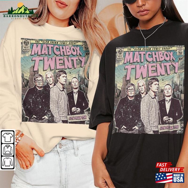 Matchbox Twenty Comic Shirt Sweatshirt 90S Vintage Book Art 20 Tour 2023 Album Graphic Tee Unisex Fan Gift Hoodie V4 Classic Matchbox Twenty Comic Shirt Sweatshirt 90S Vintage Book Art 20 Tour 2023 Album Graphic Tee Unisex Fan Gift Hoodie V4 Classic