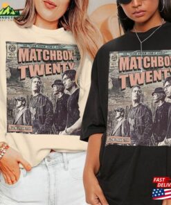 Matchbox Twenty Comic Shirt Sweatshirt 90S Vintage Book Art 20 Tour 2023 Album Graphic Tee Unisex Fan Gift Hoodie V5
