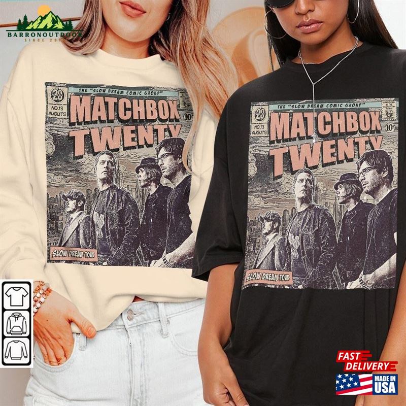 Matchbox Twenty Comic Shirt Sweatshirt 90S Vintage Book Art 20 Tour 2023 Album Graphic Tee Unisex Fan Gift Hoodie V5 Matchbox Twenty Comic Shirt Sweatshirt 90S Vintage Book Art 20 Tour 2023 Album Graphic Tee Unisex Fan Gift Hoodie V5