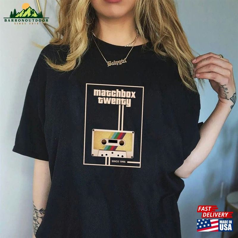 Matchbox Twenty Music Retro Cassette Tape T-Shirt Tour 2023 Tshirt Hoodie Sweatshirt Matchbox Twenty Music Retro Cassette Tape T-Shirt Tour 2023 Tshirt Hoodie Sweatshirt
