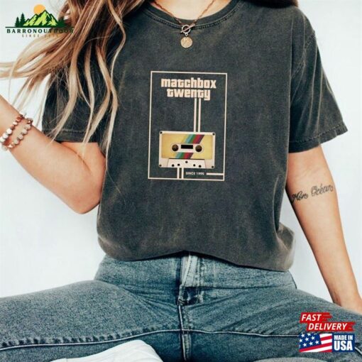 Matchbox Twenty Music Retro Cassette Tape T-Shirt Tour 2023 Tshirt Hoodie Sweatshirt