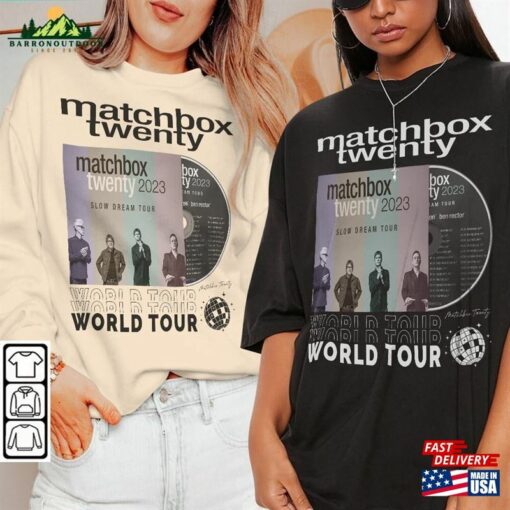 Matchbox Twenty Music Shirt 90S Y2k Merch Vintage Summer 2023 Tour Tickets Album Graphic Tee Gift For Fan L605m Hoodie Classic