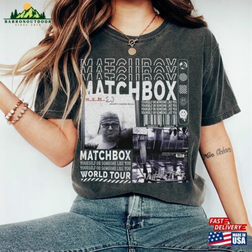 Matchbox Twenty Music Shirt Y2k Merch Vintage 20 Summer 2023 Tour Album Yourself Or Someone Like You 90S Hoodie L2504m Sweatshirt Classic