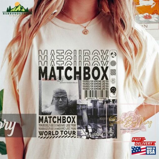 Matchbox Twenty Music Shirt Y2k Merch Vintage 20 Summer 2023 Tour Album Yourself Or Someone Like You 90S Hoodie Unisex