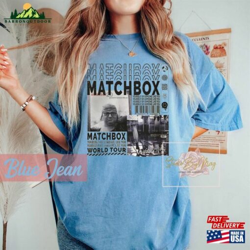Matchbox Twenty Music Shirt Y2k Merch Vintage 20 Summer 2023 Tour Album Yourself Or Someone Like You 90S Hoodie Unisex
