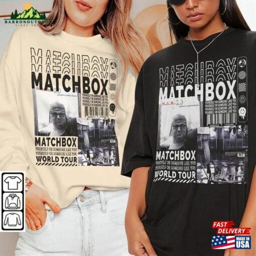 Matchbox Twenty Shirt Music Y2k Merch Vintage 20 Unisex Classic