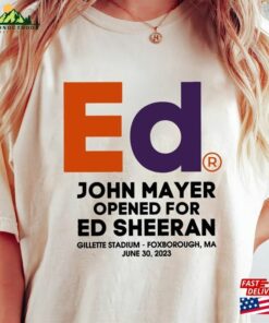 Mathematics Concert Tour Shirt Eras Tee Ed John Mayer Hoodie Classic