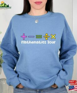 Mathematics Tour Shirt Ed Sheeran Concert T-Shirt Sheerious Albums Sweatshirt Hoodie Unisex