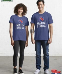 Matra Simca 1973 Distressed Worn Print Essential T-Shirt Unisex Sweatshirt