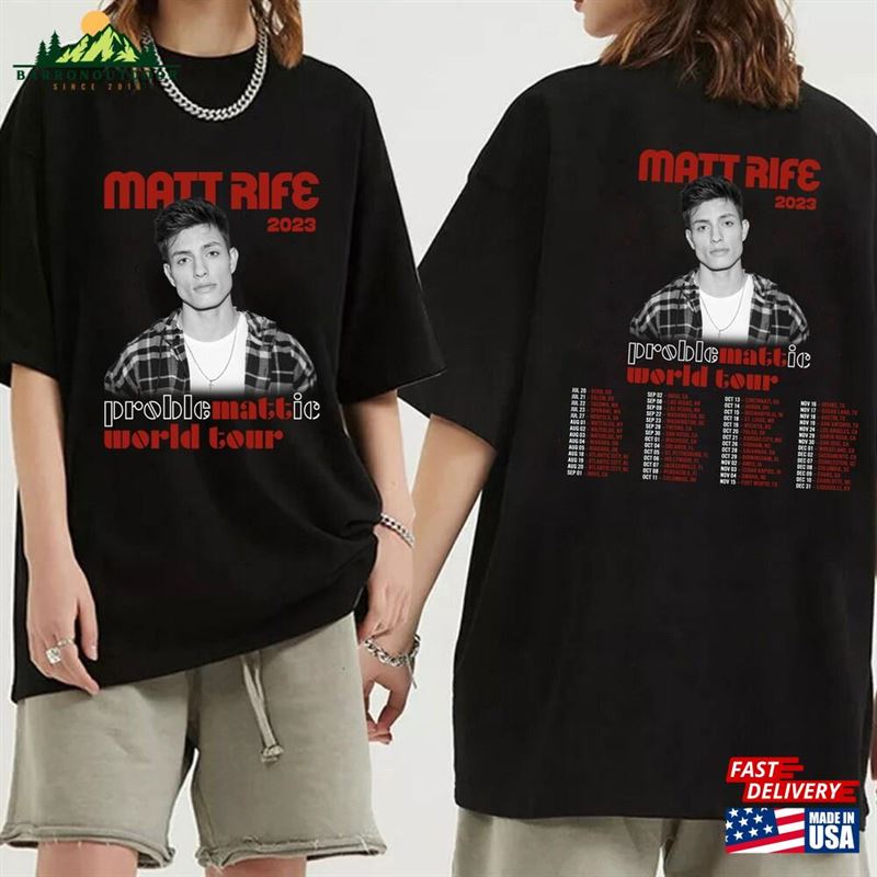 Matt Rife 2023 World Tour Shirt Fan Hoodie Sweatshirt Matt Rife 2023 World Tour Shirt Fan Hoodie Sweatshirt
