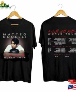 Matteo Bocelli A Night With World Tour 2023 Shirt Fan Sweatshirt T-Shirt