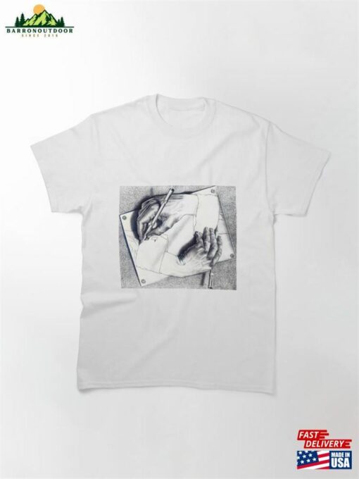 Maurits Cornelis Escher M C Paintings Unisex T-Shirt