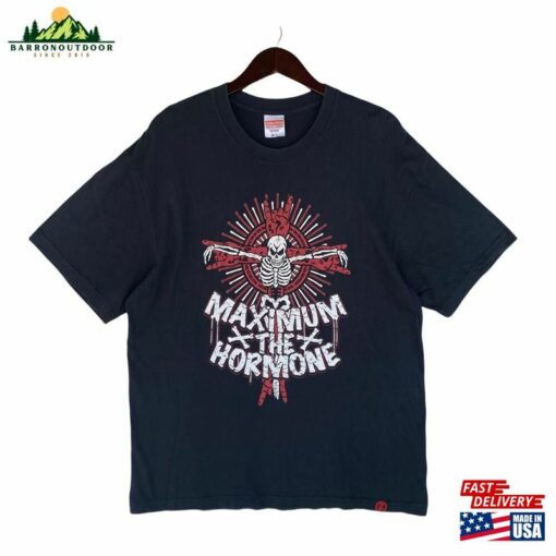 Maximum The Hormone Japanese Punk Rock Band Skull Design Shirt Unisex Hoodie