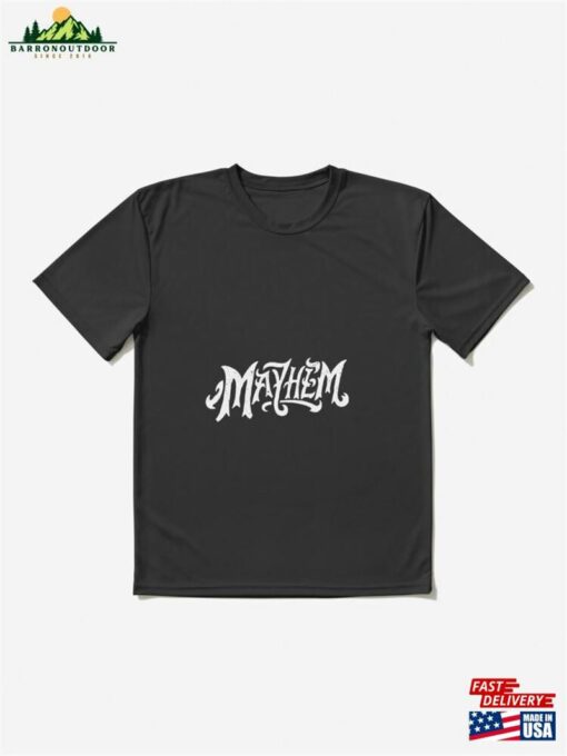 Mayhem Norway Band Original Logo Fanart Active T-Shirt Hoodie