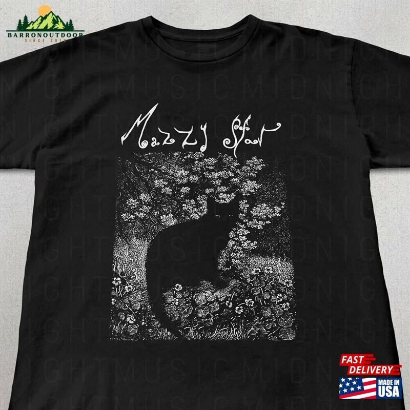 Mazzy Star Cat Shirt 90S Alternative Rock Hope Sandoval Tee Classic T-Shirt Mazzy Star Cat Shirt 90S Alternative Rock Hope Sandoval Tee Classic T-Shirt