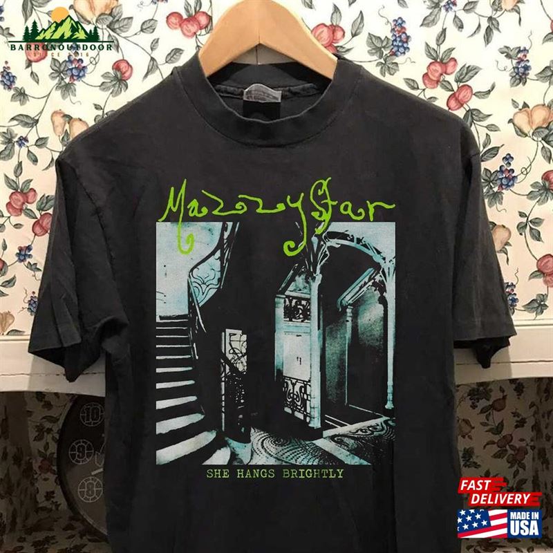 Mazzy Star She Hang Brightly Unisex Shirt 90S Retro Alternative Rock Hoodie Mazzy Star She Hang Brightly Unisex Shirt 90S Retro Alternative Rock Hoodie