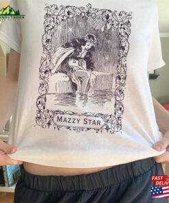 Mazzy Star Vintage T-Shirt Line Drawing Whimsical Mermaid Shirt Merch Sweatshirt