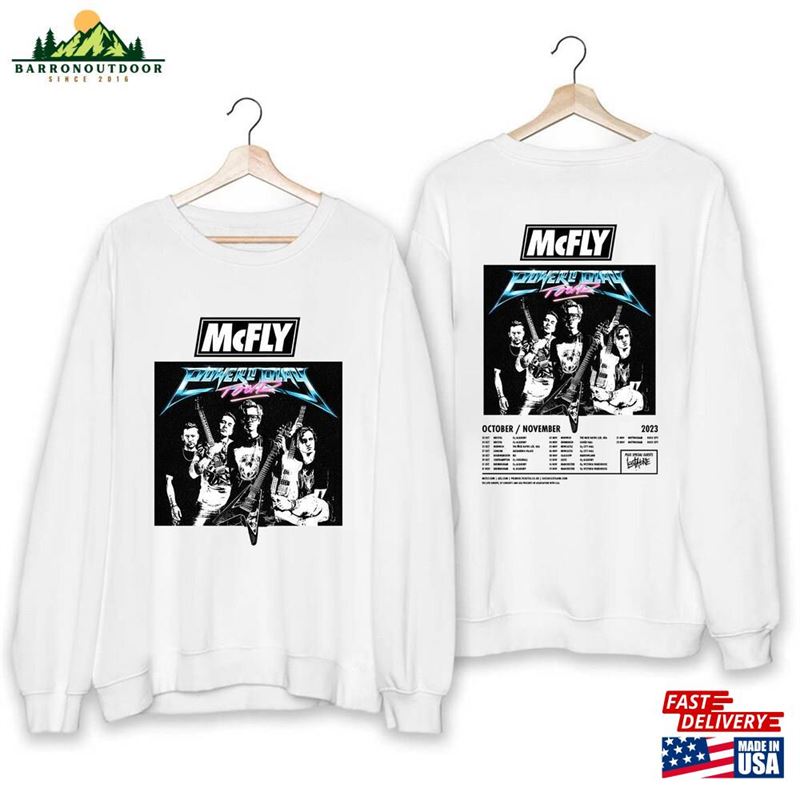 Mcfly Power To Play Tour 2023 Shirt Band Fan Concert Classic Hoodie Mcfly Power To Play Tour 2023 Shirt Band Fan Concert Classic Hoodie