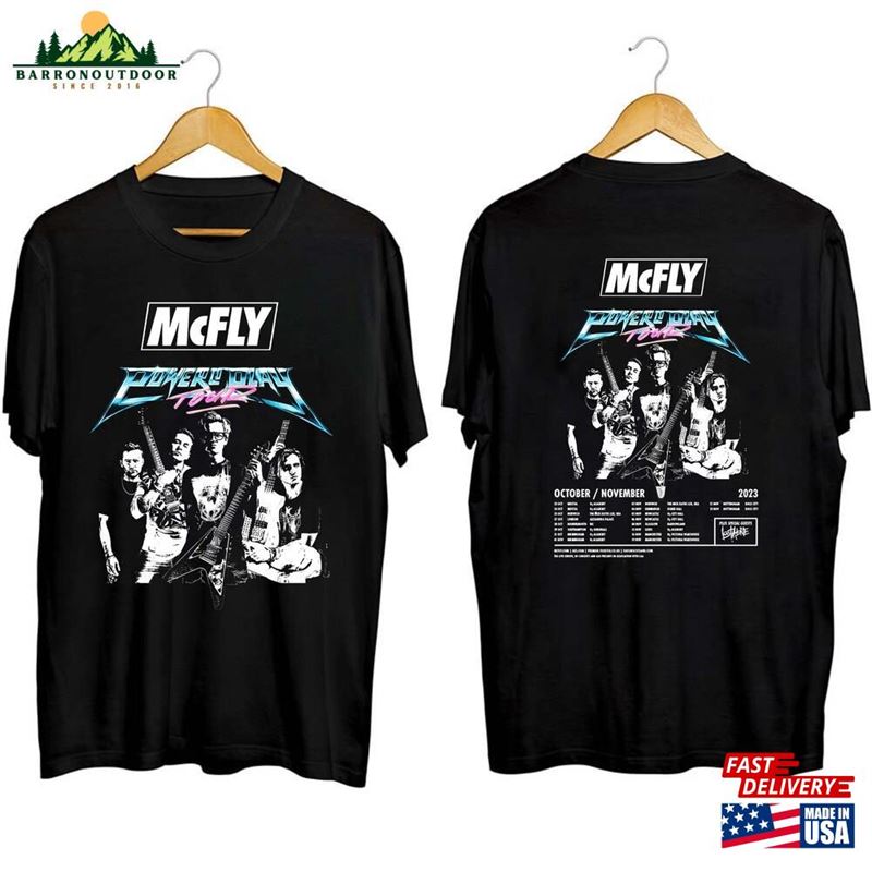 Mcfly Power To Play Tour 2023 Shirt Band Fan Concert Classic Sweatshirt Mcfly Power To Play Tour 2023 Shirt Band Fan Concert Classic Sweatshirt
