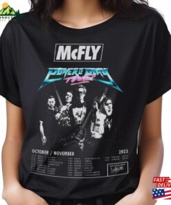 Mcfly Tour T-Shirt 2023 Uk Concert Shirt Adults Kids Band Music Fan Tee Top Sweatshirt