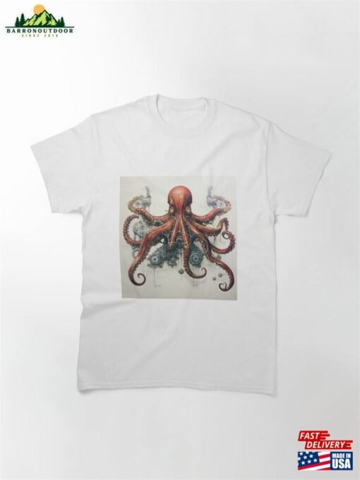Mechanical Octopus 1 Classic T-Shirt Unisex Hoodie