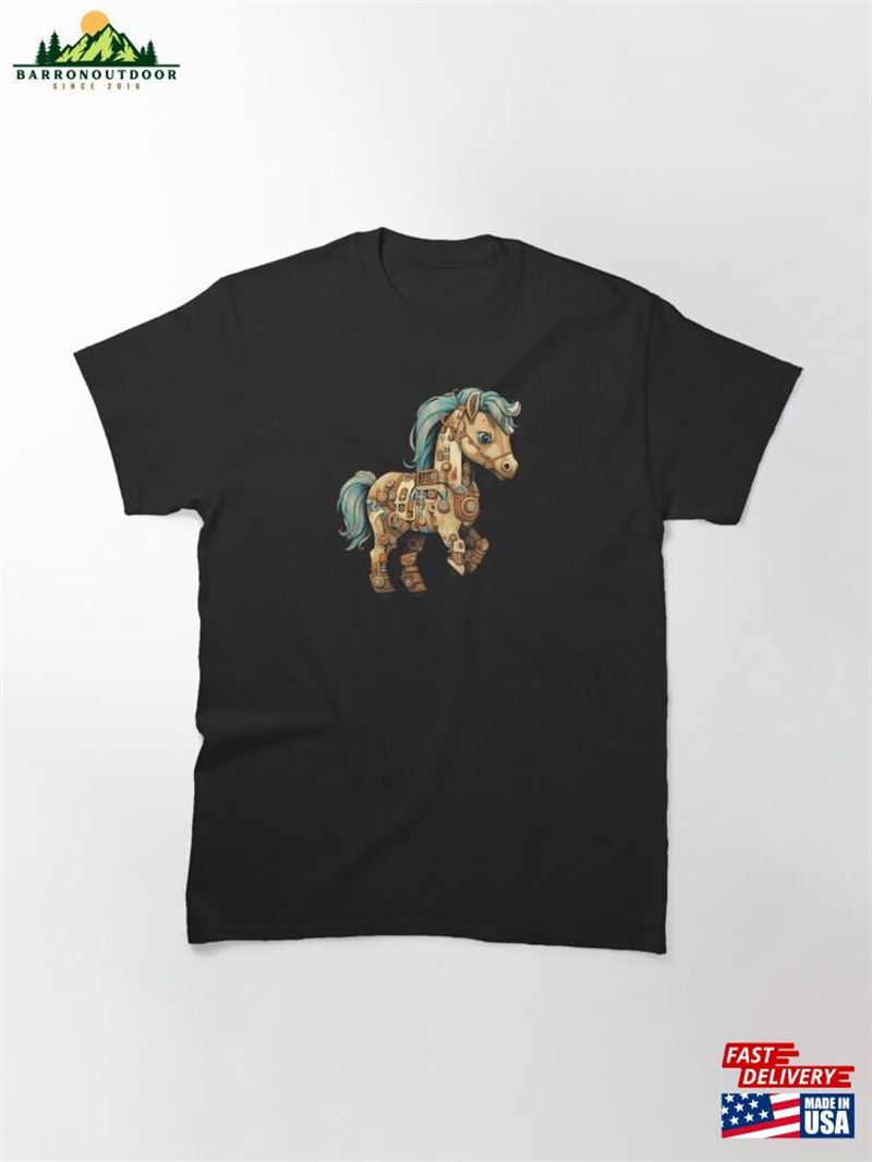 Mechanical Tiny Horse Classic T-Shirt Sweatshirt Mechanical Tiny Horse Classic T-Shirt Sweatshirt